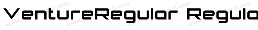 VentureRegular Regular字体转换